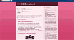 Desktop Screenshot of nakaentertainment.blogspot.com