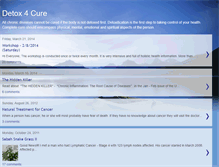 Tablet Screenshot of detox4cure.blogspot.com