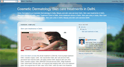 Desktop Screenshot of clinicdermatechdelhi.blogspot.com