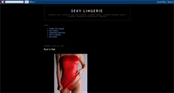 Desktop Screenshot of loverslingerie.blogspot.com