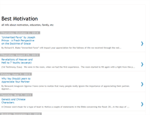 Tablet Screenshot of bestmotivation.blogspot.com