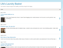 Tablet Screenshot of lifeslaundrybasket.blogspot.com