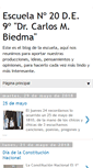 Mobile Screenshot of escuela20de9.blogspot.com