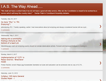 Tablet Screenshot of iasfootsteps.blogspot.com