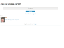 Tablet Screenshot of marlies-scrapcorner.blogspot.com