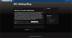 Desktop Screenshot of bet-nfl.blogspot.com