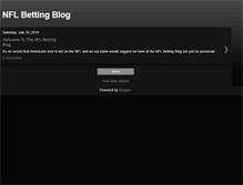 Tablet Screenshot of bet-nfl.blogspot.com