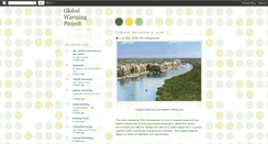 Desktop Screenshot of lateefa-globalwarmingproject.blogspot.com