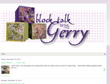 Tablet Screenshot of blocktalkwithgerry.blogspot.com