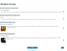 Tablet Screenshot of doublelicious.blogspot.com