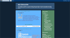 Desktop Screenshot of maseducacion-manuel.blogspot.com