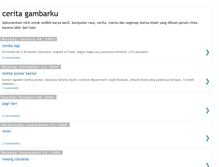 Tablet Screenshot of ceritagambarku.blogspot.com