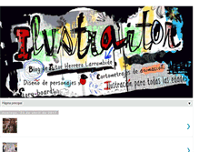 Tablet Screenshot of ilustraitor.blogspot.com