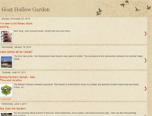 Tablet Screenshot of goathollowgarden.blogspot.com