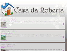 Tablet Screenshot of casadaroberta.blogspot.com