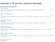 Tablet Screenshot of materialesyticparaladiversidad.blogspot.com