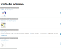Tablet Screenshot of creatividaddeliberada.blogspot.com