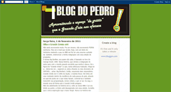Desktop Screenshot of blogdopedroalvim.blogspot.com