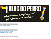 Tablet Screenshot of blogdopedroalvim.blogspot.com