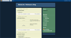Desktop Screenshot of mrwollmann.blogspot.com