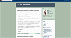 Desktop Screenshot of omeumundogira.blogspot.com