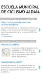 Mobile Screenshot of escuelaciclismoaldaia.blogspot.com