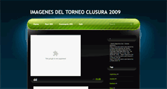 Desktop Screenshot of clausura2009fotos.blogspot.com