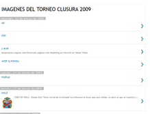 Tablet Screenshot of clausura2009fotos.blogspot.com
