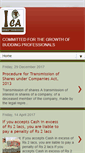 Mobile Screenshot of instituteforcorporateachievers.blogspot.com