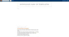 Desktop Screenshot of downloadfakeidtemplates.blogspot.com