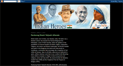 Desktop Screenshot of indiangreatleaders.blogspot.com