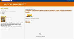 Desktop Screenshot of hutchisoneffect.blogspot.com