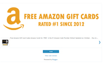 Tablet Screenshot of freeamazongiftcardz.blogspot.com