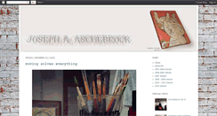 Desktop Screenshot of joeaschebrock.blogspot.com