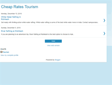 Tablet Screenshot of cheapratestourism.blogspot.com