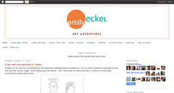 Desktop Screenshot of emilyeckel.blogspot.com