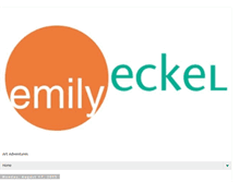 Tablet Screenshot of emilyeckel.blogspot.com