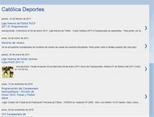 Tablet Screenshot of deportespucp.blogspot.com