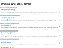 Tablet Screenshot of panasoniclumixdigitalcamera-teerawut.blogspot.com