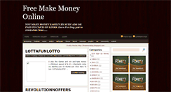 Desktop Screenshot of moneysite2u.blogspot.com