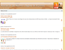Tablet Screenshot of ampacolegiosanfernando.blogspot.com