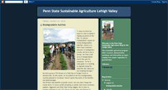 Desktop Screenshot of pennstatesustainableagriculture.blogspot.com