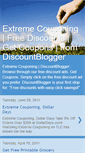 Mobile Screenshot of free-discounts.blogspot.com