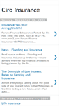Mobile Screenshot of ciroinsurance.blogspot.com