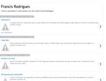 Tablet Screenshot of francishair.blogspot.com