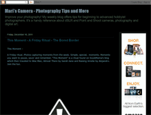Tablet Screenshot of mariscamera.blogspot.com