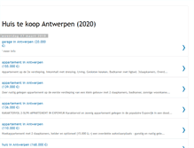 Tablet Screenshot of huis-te-koop-antwerpen-2020.blogspot.com