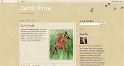 Desktop Screenshot of judithburns.blogspot.com