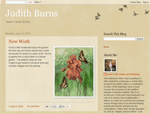 Tablet Screenshot of judithburns.blogspot.com