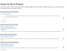 Tablet Screenshot of learn-to-fly-in-france.blogspot.com